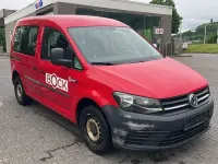 Gebraucht VW Caddy 75 PS (55 kW) 2015 Rot Van / Kleinbus