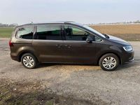 Gebraucht VW Sharan Comfortline 150 PS (110 kW) 2015 Braun Van / Kleinbus