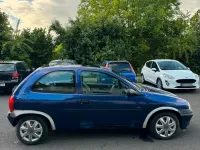 Gebraucht Opel Corsa 60 PS (44 kW) 1998 Blau Kleinwagen