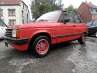 Gebraucht Talbot Samba 79 PS (58 kW) 1984 Rot Cabrio