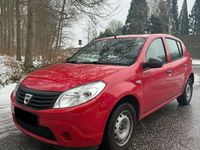 Gebraucht Dacia Sandero 75 PS (55 kW) 2009 Rot Kleinwagen
