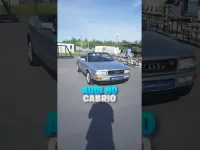 Gebraucht Audi Cabriolet 116 PS (85 kW) 1995 Silber Cabrio