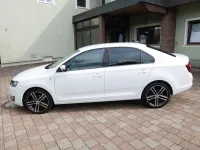 Gebraucht Skoda Rapid Drive 125 PS (91 kW) 2017 Weiß Kleinwagen
