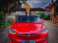 Gebraucht Tesla Model X 386 kW (525 PS) 2017 Rot SUV
