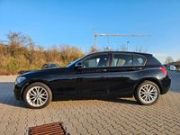 Gebraucht BMW 116 Advantage 116 PS (85 kW) 2014 Schwarz Kleinwagen
