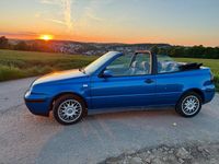 Gebraucht VW Golf Cabriolet 101 PS (74 kW) 2000 Blau Cabrio