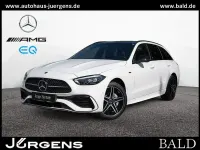 Gebraucht Mercedes C300e AMG 204 PS (150 kW) 2025 Weiss unilack polarweiß Kombi