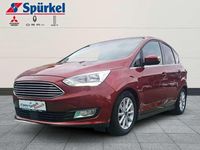 Gebraucht Ford C-MAX Titanium 125 PS (91 kW) 2017 Rot Van / Kleinbus