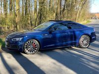 Second-hand Audi A5 S-Line 218 CP (160 kW) 2017 Albastru Coupe