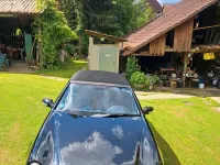 Gebraucht Mercedes CLK200 Avantgarde 163 PS (119 kW) 2001 Schwarz Cabrio