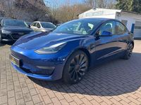Gebraucht Tesla Model 3 Performance 377 kW (513 PS) 2021 Blau Limousine