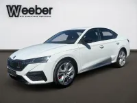 Gebraucht Skoda Octavia RS 245 PS (180 kW) 2021 Moonweiss (metallic) Limousine