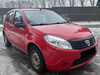 Gebraucht Dacia Sandero 75 PS (55 kW) 2009 Rot Kleinwagen