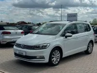 Gebraucht VW Touran Highline 150 PS (110 kW) 2015 Weiß Van / Kleinbus