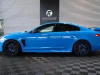 Gebraucht Jaguar XFR-S R 551 PS (405 kW) 2014 French racing blue Limousine