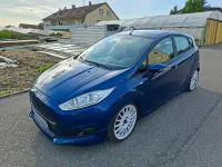 Gebraucht Ford Fiesta ST-Line 101 PS (74 kW) 2016 Blau Kleinwagen