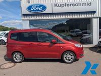 Gebraucht Ford Tourneo Courier Titanium 101 PS (74 kW) 2014 Rot Van / Kleinbus