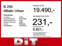 Gebraucht Mercedes B250 Urban 211 PS (155 kW) 2017 Jupiterrot  unilack Kleinwagen