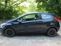 Gebraucht Ford Fiesta Trend 60 PS (44 kW) 2010 Blau Kleinwagen