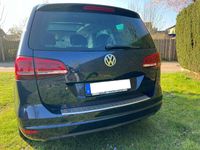 Gebraucht VW Sharan Allstar 184 PS (135 kW) 2016 Blau Van / Kleinbus