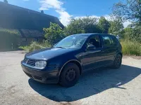 Gebraucht VW Golf IV 2002 Schwarz Limousine