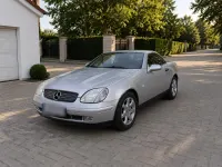 Gebraucht Mercedes SLK200 136 PS (100 kW) 1997 Silber Cabrio