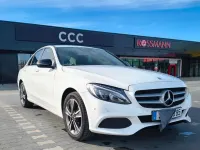Gebraucht Mercedes C160 129 PS (94 kW) 2018 Weiß Coupé