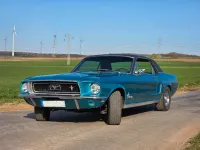 Gebraucht Ford V8 204 PS (150 kW) 1968 Blau Coupé