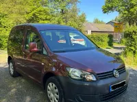 Gebraucht VW Caddy 102 PS (75 kW) 2012 Rot Van / Kleinbus