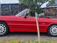 Gebraucht Alfa Romeo Spider 116 PS (85 kW) 1989 Rot Cabrio