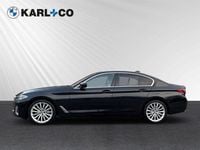 Gebraucht BMW 530 Luxury Line 286 PS (210 kW) 2022 Black sapphire metallic (schwarz) Limousine