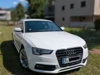 Gebraucht Audi A5 Sportback Ambiente 150 PS (110 kW) 2014 Weiß Kleinwagen