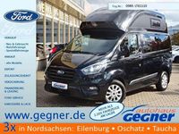 Gebraucht Ford Transit Custom Nugget 185 PS (136 kW) 2021 Obsidianschwarz Van / Kleinbus