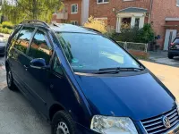 Gebraucht VW Sharan 116 PS (85 kW) 2009 Blau Van / Kleinbus