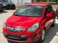 Gebraucht Opel Corsa Active 95 PS (69 kW) 2013 Magmarot/flame red Kleinwagen