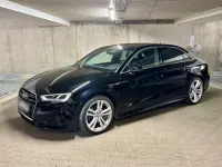 Second-hand Audi A3 S-Line 150 CP (110 kW) 2018 Negru Berlinǎ
