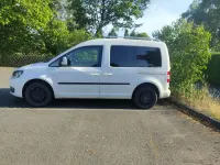 Gebraucht VW Caddy Highline 102 PS (75 kW) 2013 Weiß Van / Kleinbus