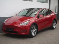 Gebraucht Tesla Model Y Long Range AWD 378 kW (514 PS) 2022 Rot SUV