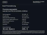 Gebraucht Audi Q2 S-Line 150 PS (110 kW) 2025 Mythosschwarz metallic SUV