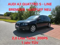 Gebraucht Audi A3 200 PS (147 kW) 2005 Schwarz Kleinwagen