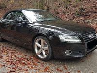 Gebraucht Audi A5 Cabriolet S-Line 170 PS (125 kW) 2010 Schwarz metallic Cabrio