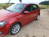 Gebraucht VW Polo Highline 110 PS (80 kW) 2014 Rot Kleinwagen