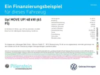 Gebraucht VW up! move up! 65 PS (47 kW) 2022 Silber Kleinwagen