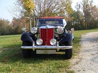 Gebraucht MG TD 54 PS (39 kW) 1951 Schwarz Cabrio