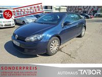 Gebraucht VW Golf Cabriolet 105 PS (77 kW) 2015 Open sea blue metallic Cabrio