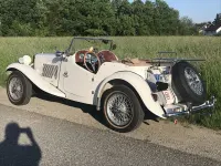Używany MG TD 54 KM (39 kW) 1952 Biały Kabriolet