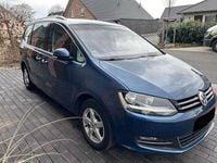 Gebraucht VW Sharan Highline 150 PS (110 kW) 2017 Blau Van / Kleinbus