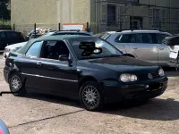 Używany VW Golf 2002 Czarny Kabriolet