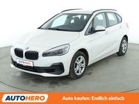 Gebraucht BMW 218 Active Tourer Advantage 140 PS (102 kW) 2018 Weiß Van / Kleinbus