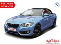 Gebraucht BMW 218 136 PS (100 kW) 2019 Blau Cabrio